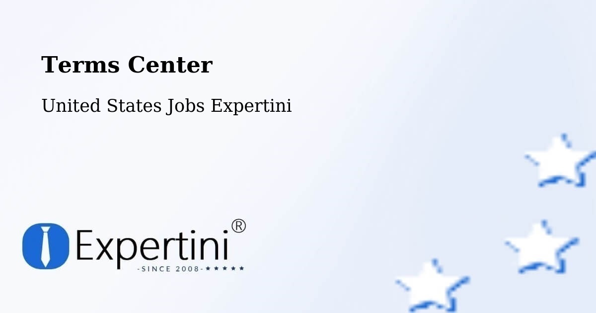 Terms of Service – Weston - United States Jobs Expertini